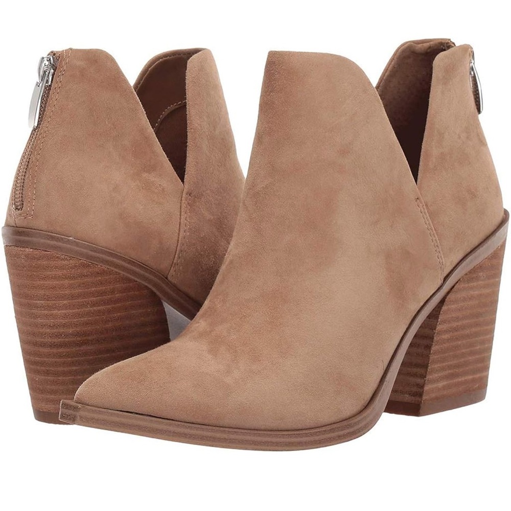Vince Camuto Bootie Suede Gigietta Tortilla